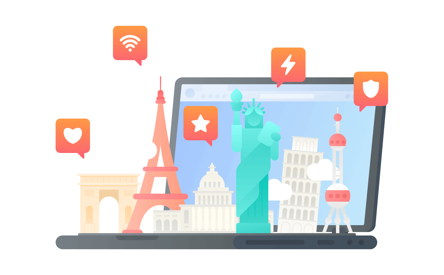 在安道尔连接到中国的软件 - 返华VPN